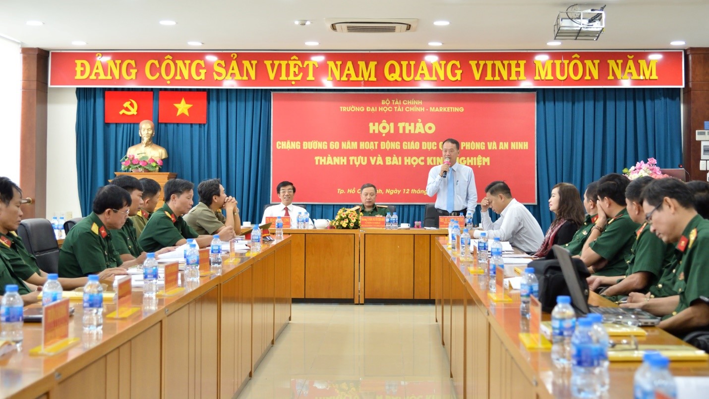 Hội thảo chặng đường 60 năm hoạt động Giáo dục Quốc phòng và An ninh – Thành tựu và bài học kinh nghiệm.